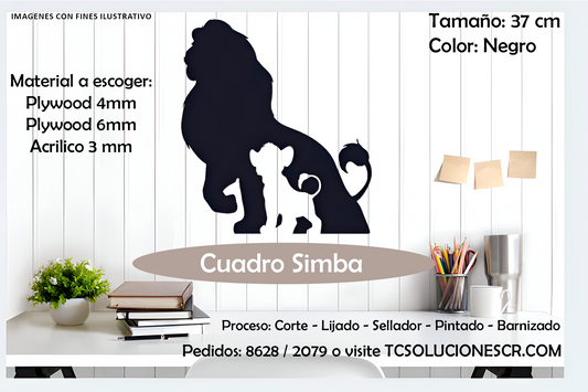 Cuadro Fabula Rey Leon 2