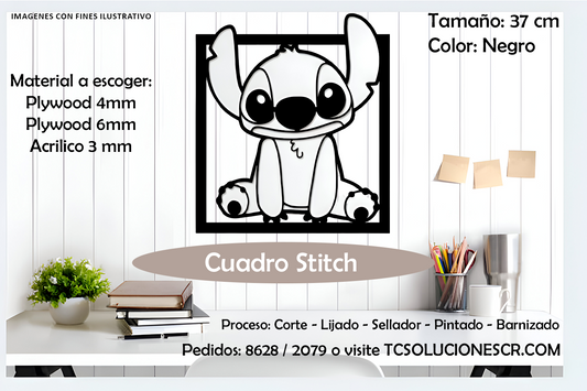 Cuadro Fabula Stitch 1