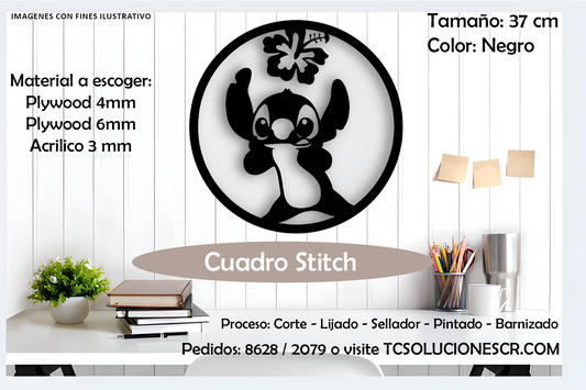 Cuadro Fabula Stitch 3