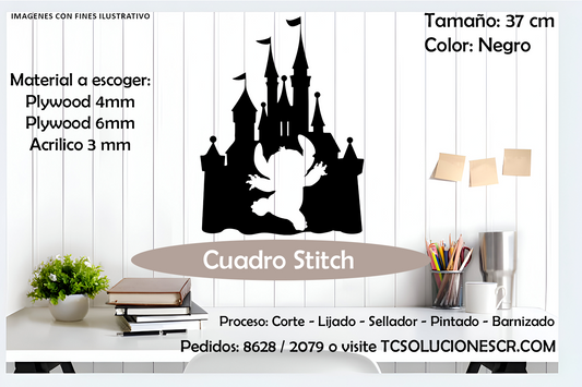 Cuadro Fabula Stitch & Disney