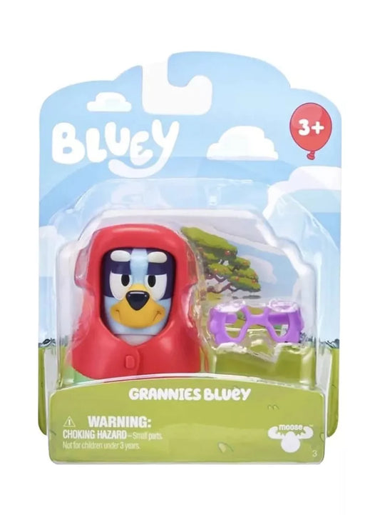 Figura Bluey con Sueta Moose.