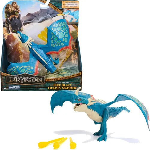 Figura Como Entrenar a Tu Dragón Deadly Nadder Explosión de Fuego.