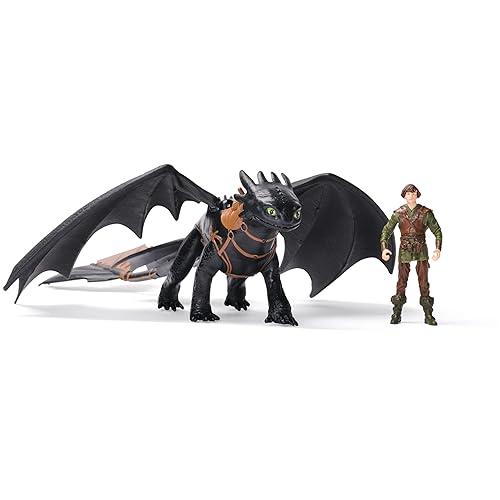 Figura Como Entrenar a tu Dragón Chimuelo con Hipo.