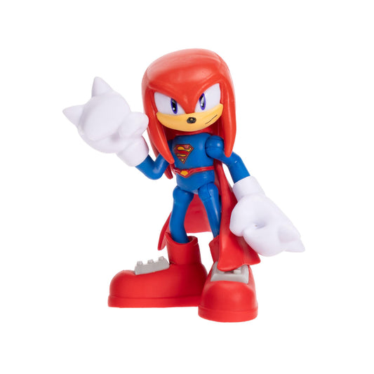 Figura DC Sonic The Hedgehog Knuckles Superman.