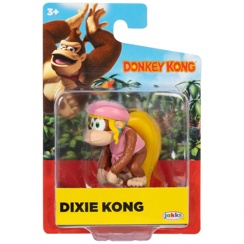 Figura Donkey Kong Dixie Kong Jakks.