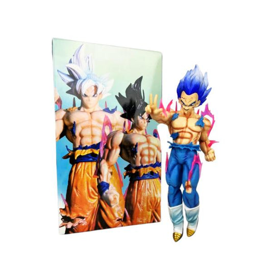 Figura Dragon Ball Vegeta Super Saiyajin Blue Evolution.