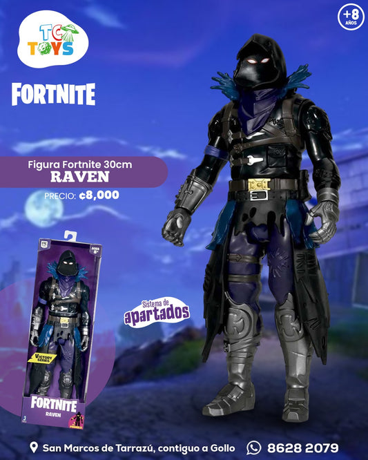 Figura Fortnite Raven Jazwares.