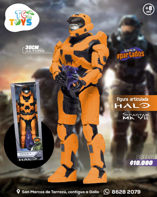 Figura HALO Spartan MK VII With Pulse Carbine.