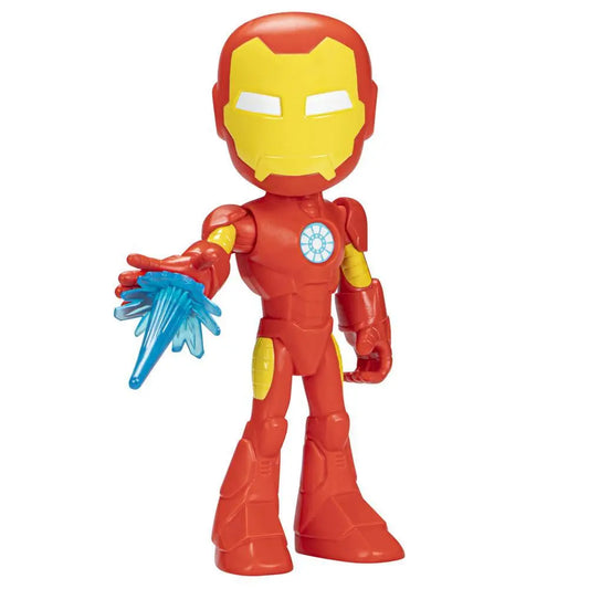 Figura Hasbro Marvel Spider Man y sus Amigos Iron Man.