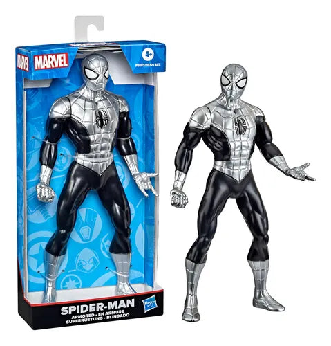 Figura Hasbro Marvel Spiderman Blindado.