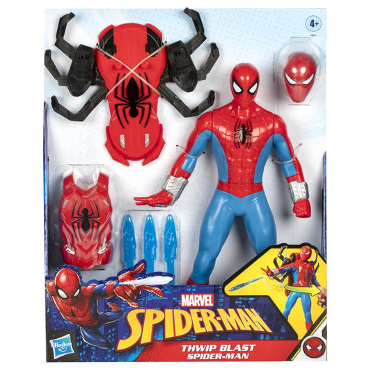 Figura Hasbro Marvel Spiderman con Lanzador.