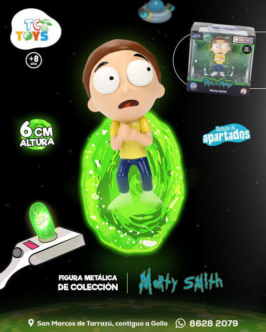 Figura Jada Metalfigs Rick And Morty Morty Smith.