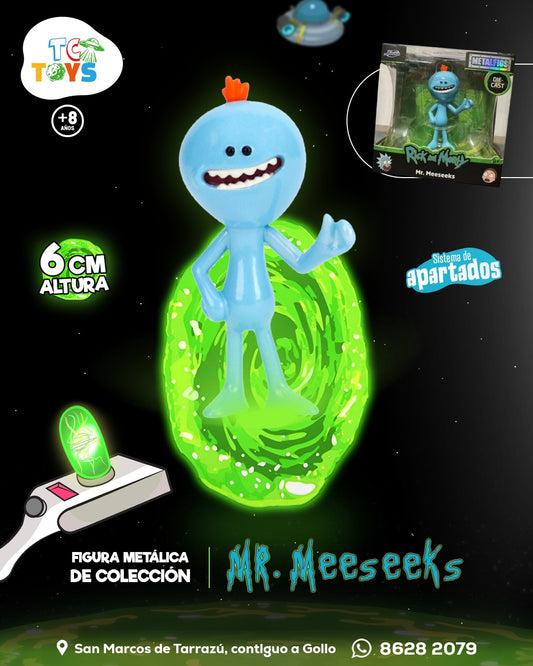 Figura Jada Metalfigs Rick And Morty Mr. Meeseeks.