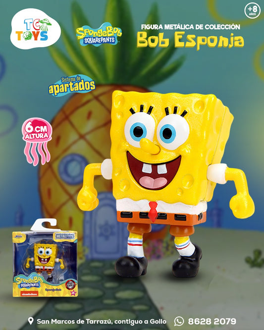 Figura Jada Metalfigs Sponge Bob Bob Esponja.