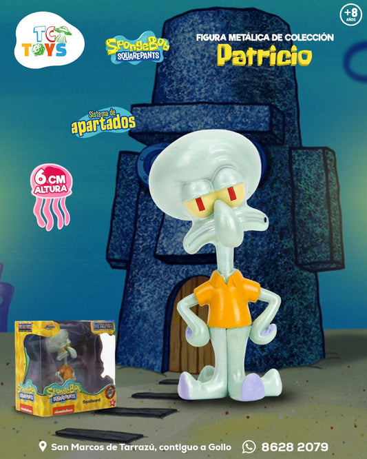 Figura Jada Metalfigs Sponge Bob Calamardo.