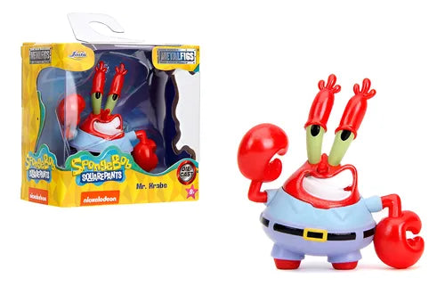 Figura Jada Metalfigs Sponge Bob Don Cangrejo.