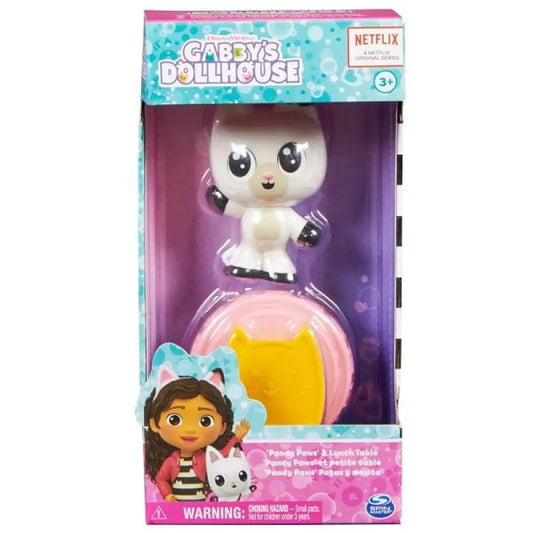 Figura La Casa de Gabby Pandy Paws Patas y Mesita.