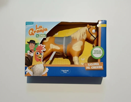 Figura La Granja de Zenón Percherón con Sonido Carnival Toys.