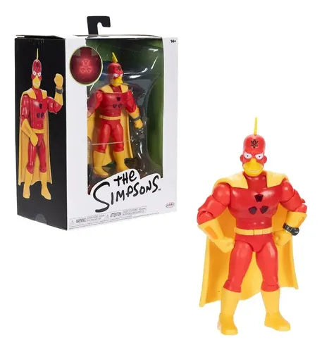 Figura Los Simpsons Radioactive Man Jakks.