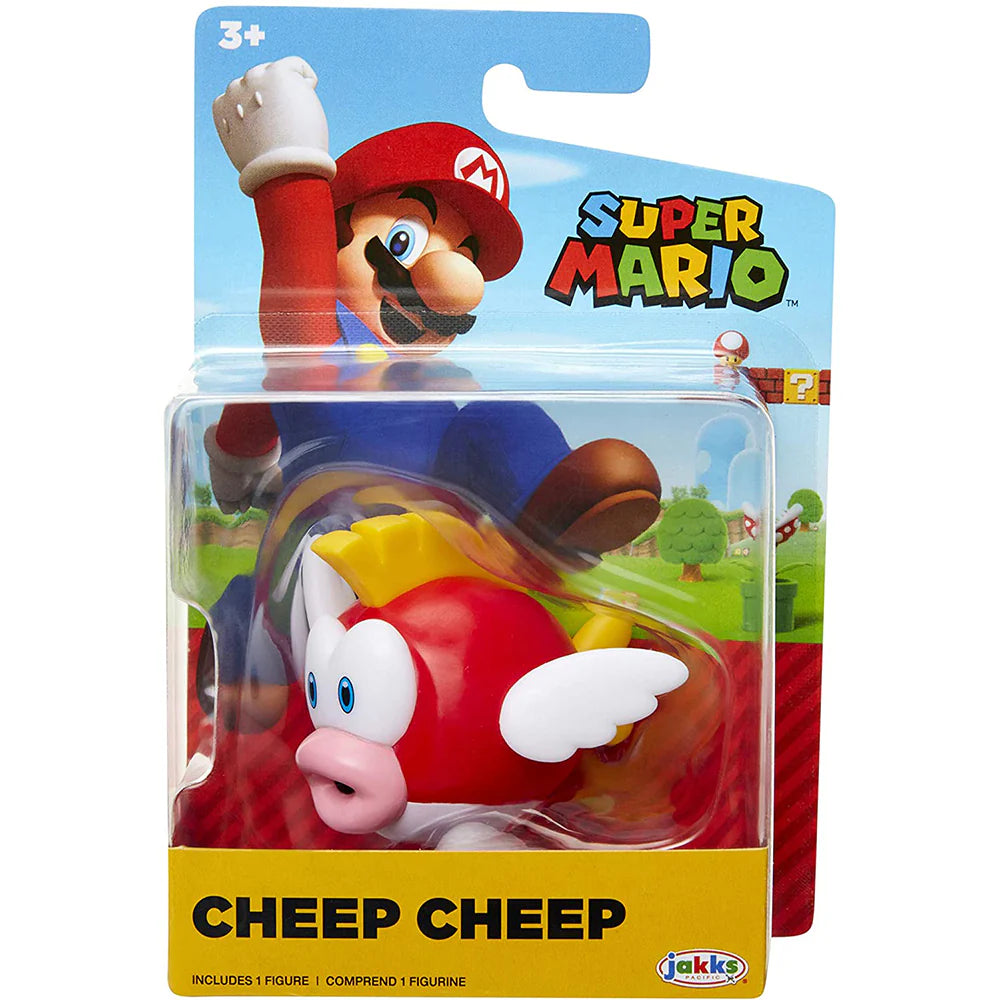 Figura Mario Bros Cheep-Cheep Jakks.