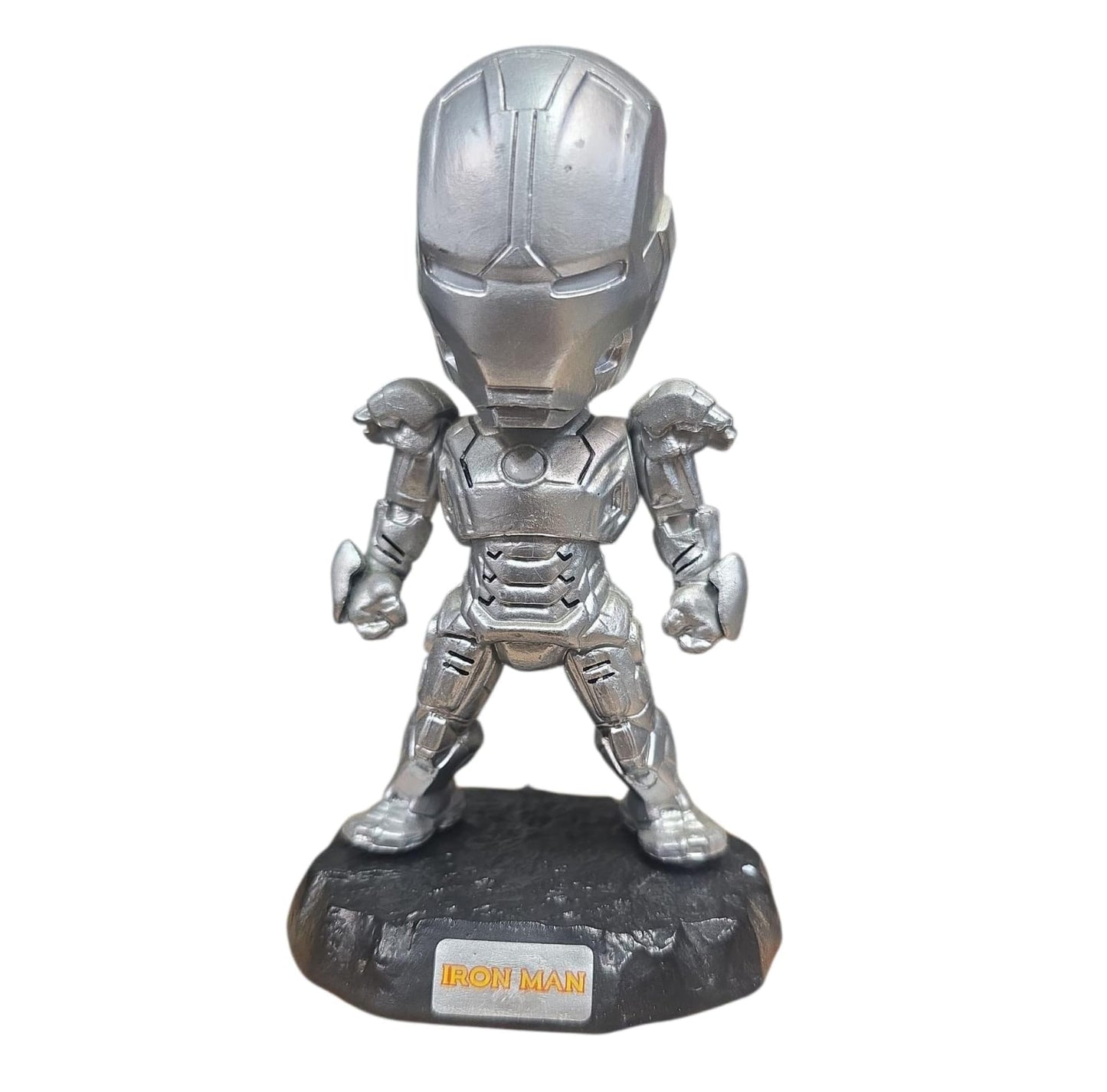 Figura Marvel Iron Man Traje Gris.