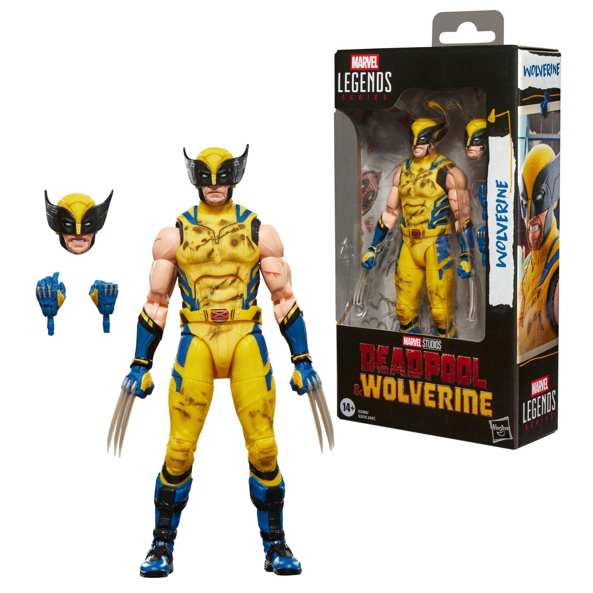 Figura Marvel Legends Series Wolverine Deadpool & Wolverine Hasbro.