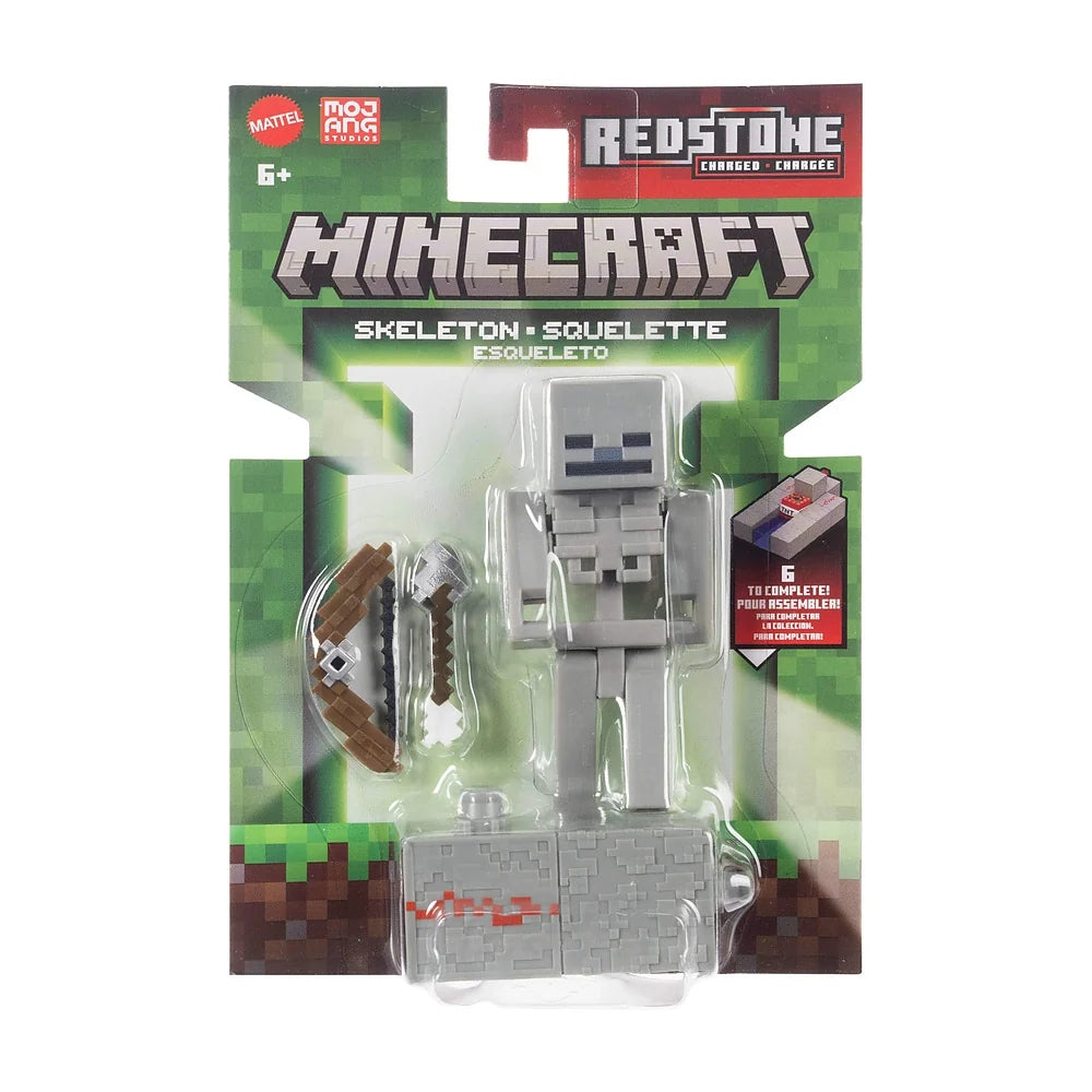 Figura Mattel Minecraft Esqueleto.