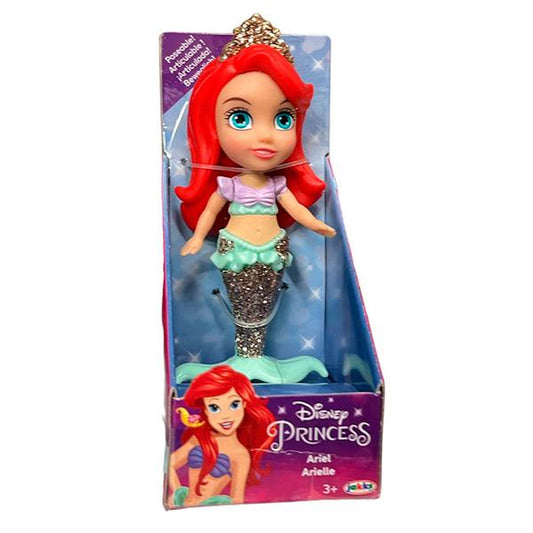 Figura Mini Disney Princesa Ariel con Cola Jakks.