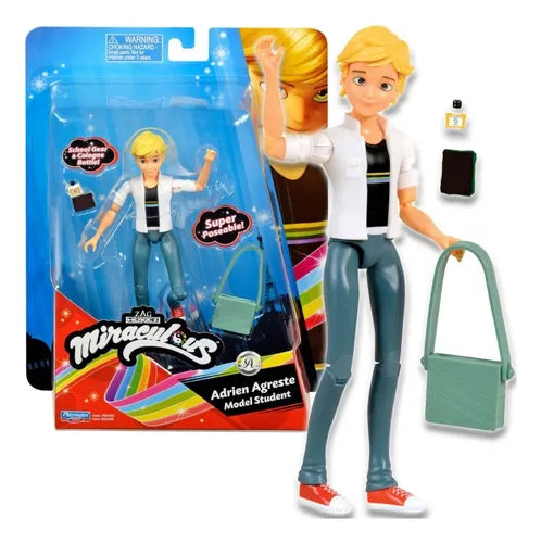 Figura Miraculous Adrian Agreste Model Student.
