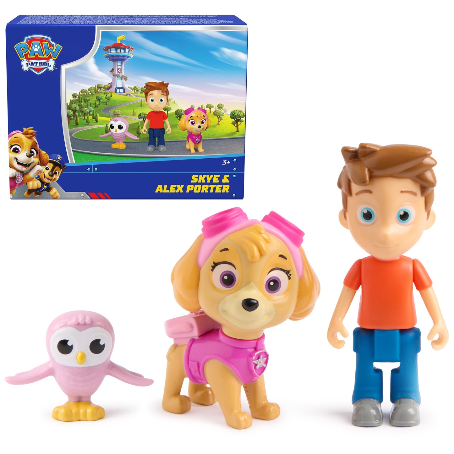 Figura Paw Patrol Skye y Alex Porter Spin Master.