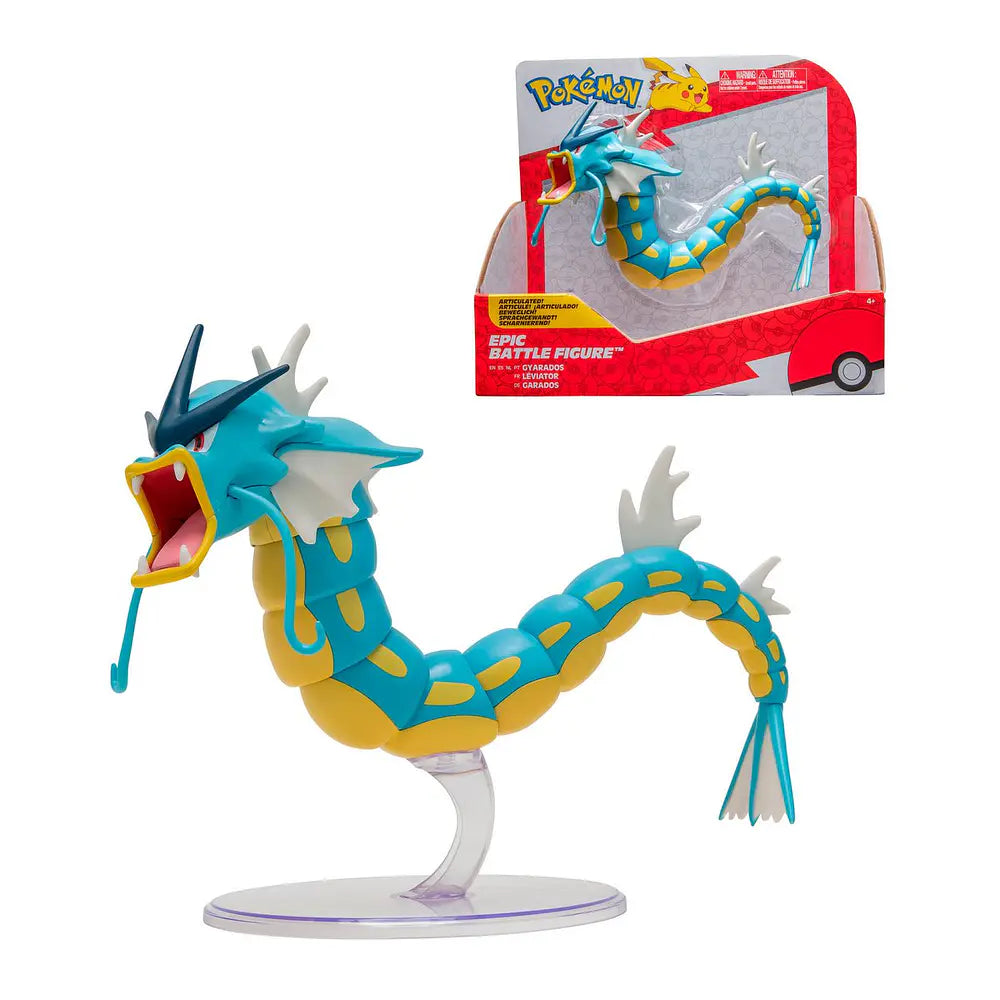 Figura Pokémon Articulada Epic Battle Gyarados.