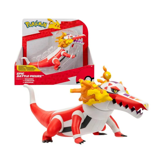 Figura Pokémon Articulada Epic Battle Skeledirge.