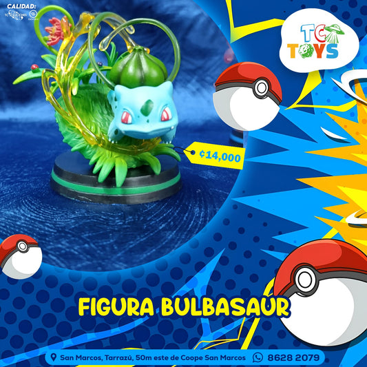Figura Pokémon Bulbasaur.
