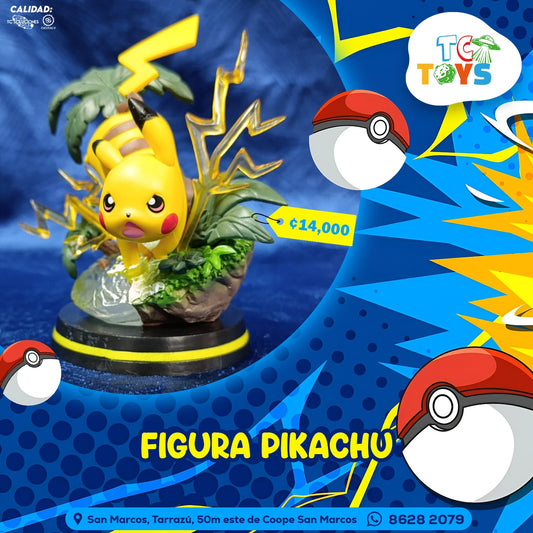 Figura Pokémon Pikachu.
