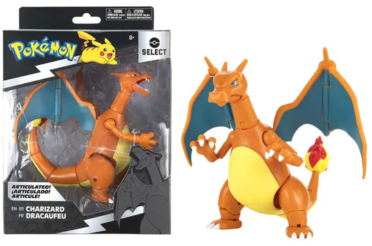 Figura Pokémon Select Charizard Articulado.
