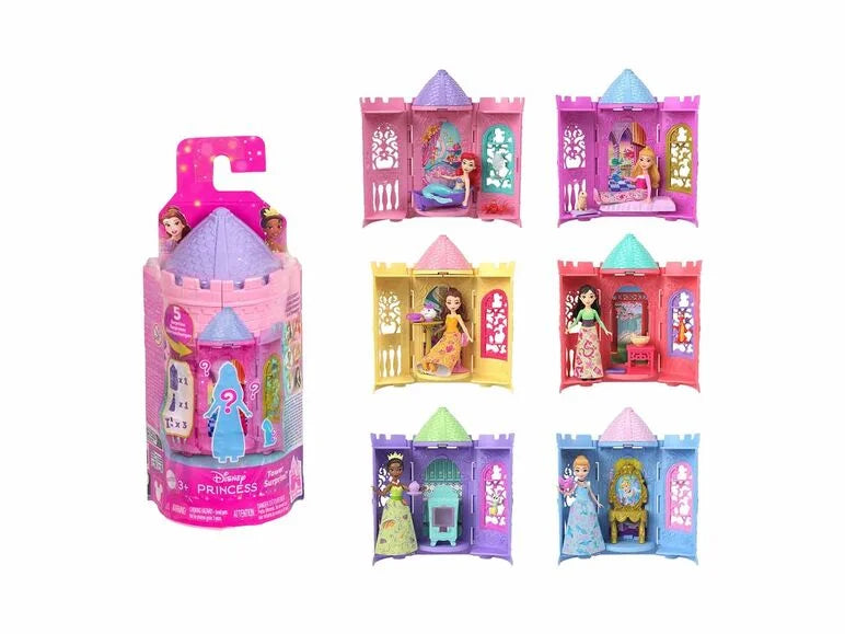 Figura Princesa Torre Sorpresa Mattel.