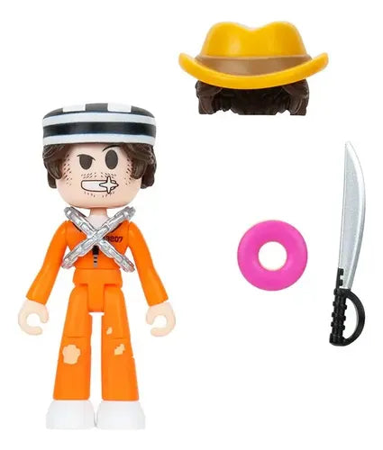 Figura Roblox Jail Break Rusty Jazwares.