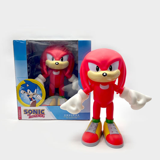 Figura Sonic The Hedgehog Knuckles Articulado 14¨.