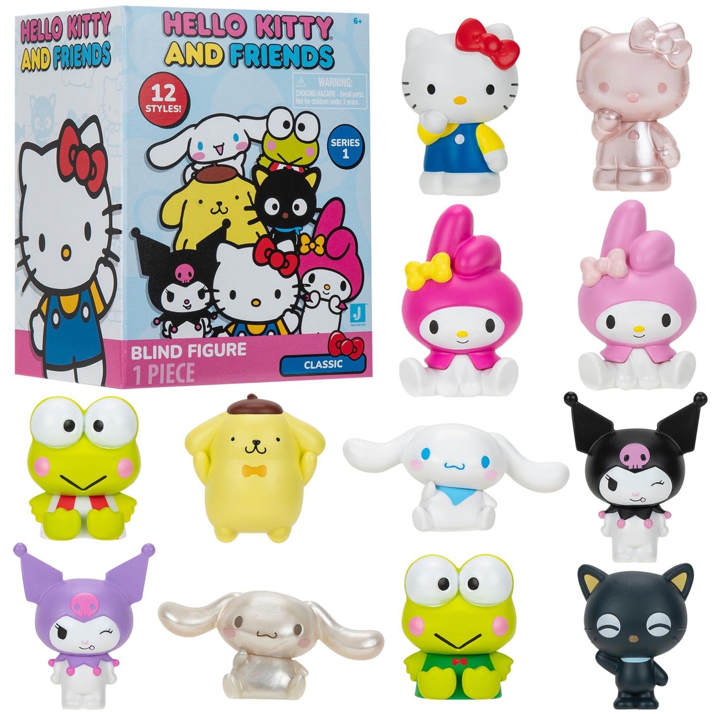 Figura Sorpresa Hello Kitty y sus Amigos Serie 4 Jazwares.