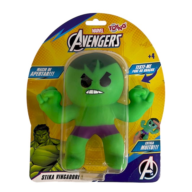 Figura Stretch Marvel Hulk.
