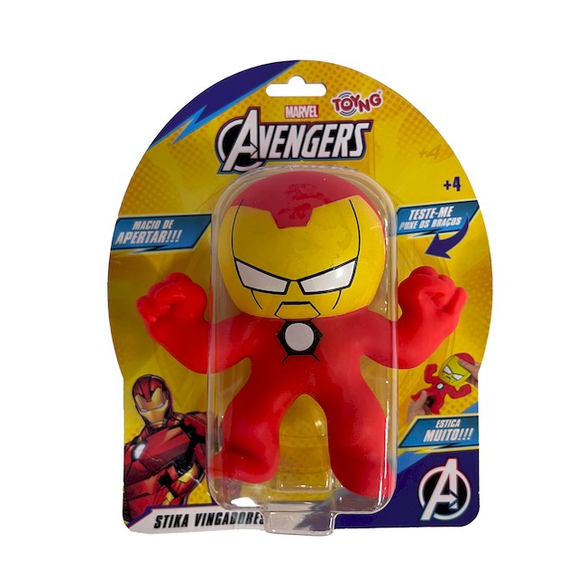 Figura Stretch Marvel Iron Man.