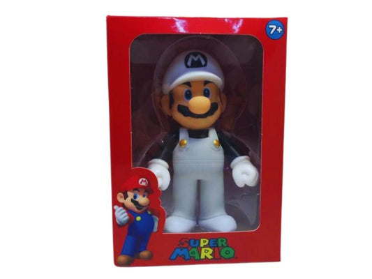 Figura Super Mario Odyssey Overol Gris.