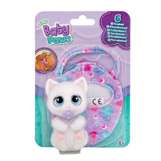 Figura Tiny Baby Paws White Kitty.