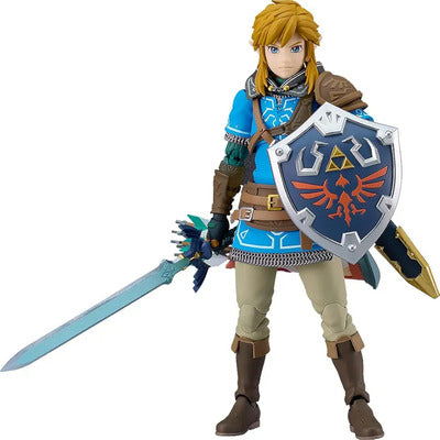 Figura Zelda Link con Espada Maestra y Escudo Jakks.