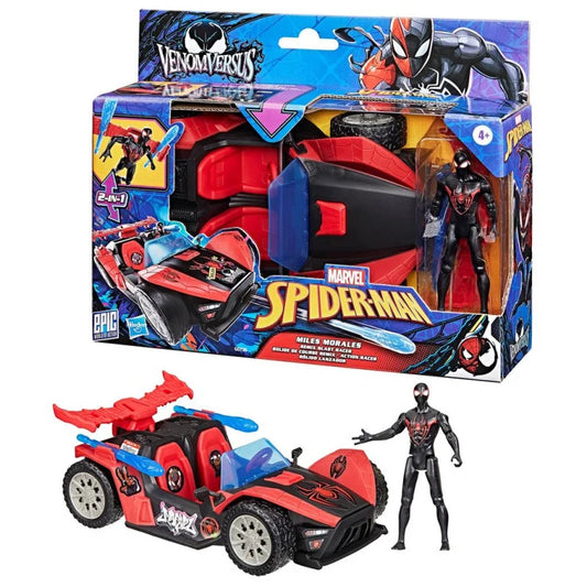 Figura con Vehículo Hasbro Spider-Man Miles Morales.