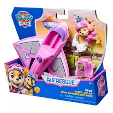 Figura con Vehículo Paw Patrol Skye Air Rescue.