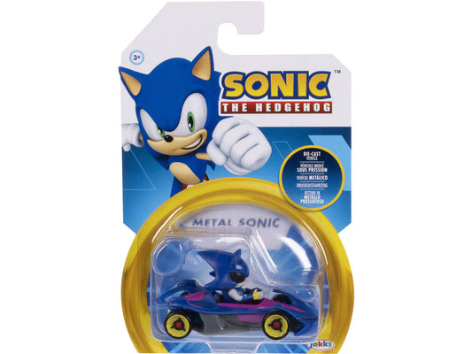 Figura con Vehículo Sonic Metal Sonic Jakks.