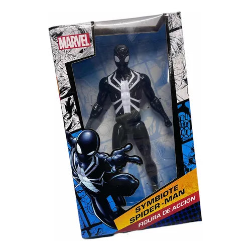 Figura de Acción Articulada Marvel Black Spider-Man de 20 Pulgadas.