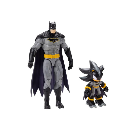 Figuras DC Sonic The Hedgehog Batman y Shadow Jakks.