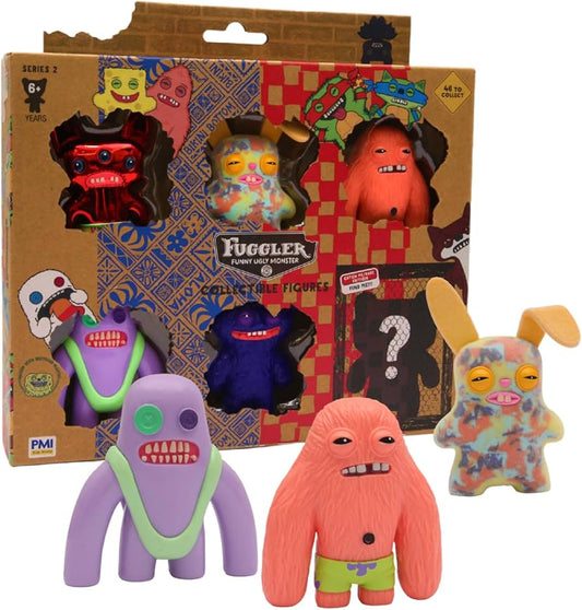 Figuras Fuggler Funny Ugly Figures Serie 2 6 Pack.